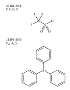 Sulfonium,triphenyl-,saltwithtrifluoro-methanesulfonicacid