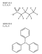 Triphenylsulfoniumperfluoro-1-butanesufonate