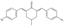 2,6-Bis(4-azidobenzal)-4-methylcyclohexanone